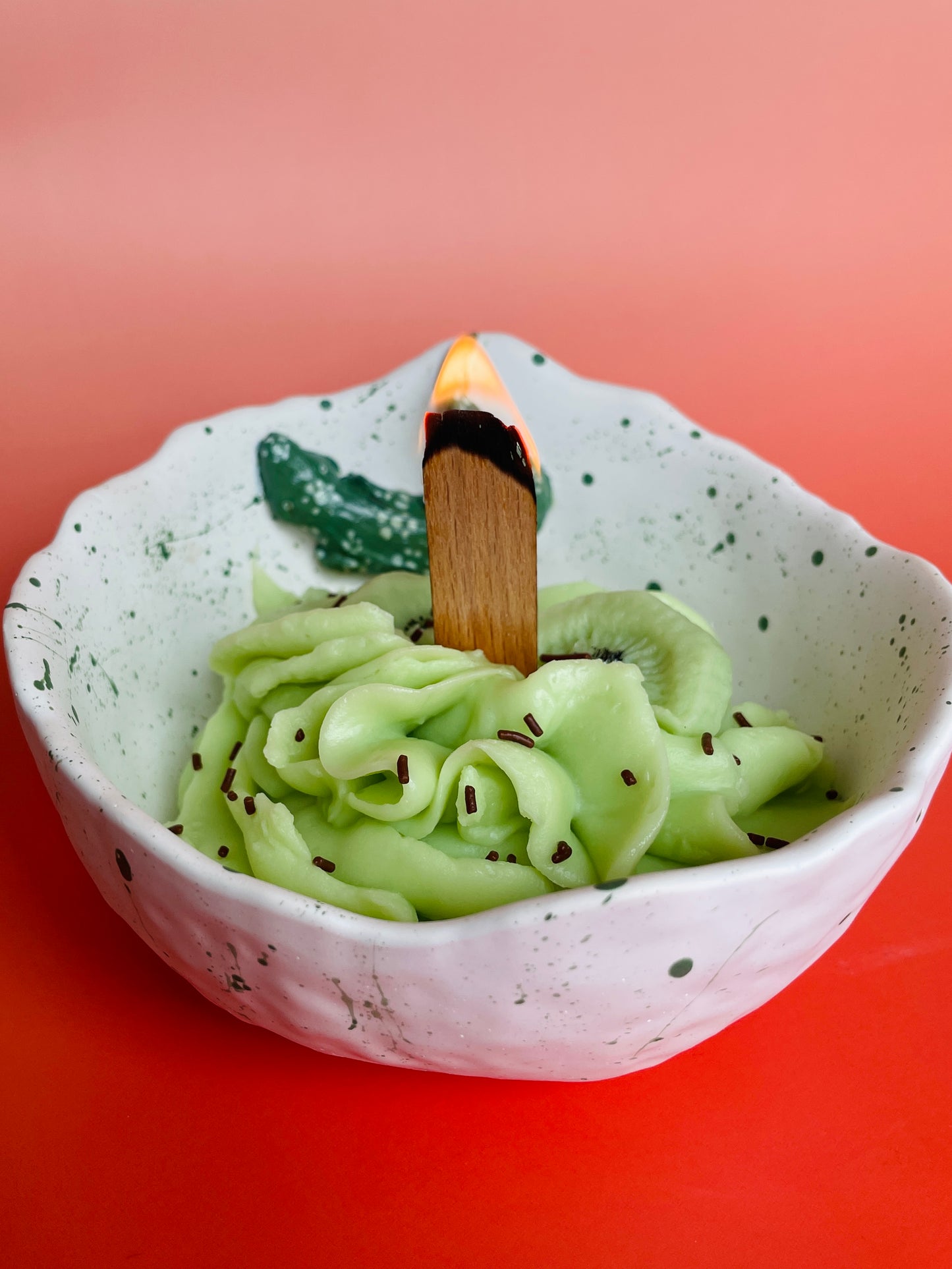 WILD COMPANIONS- Crocodile&Fruit Sundae Candle Bowl