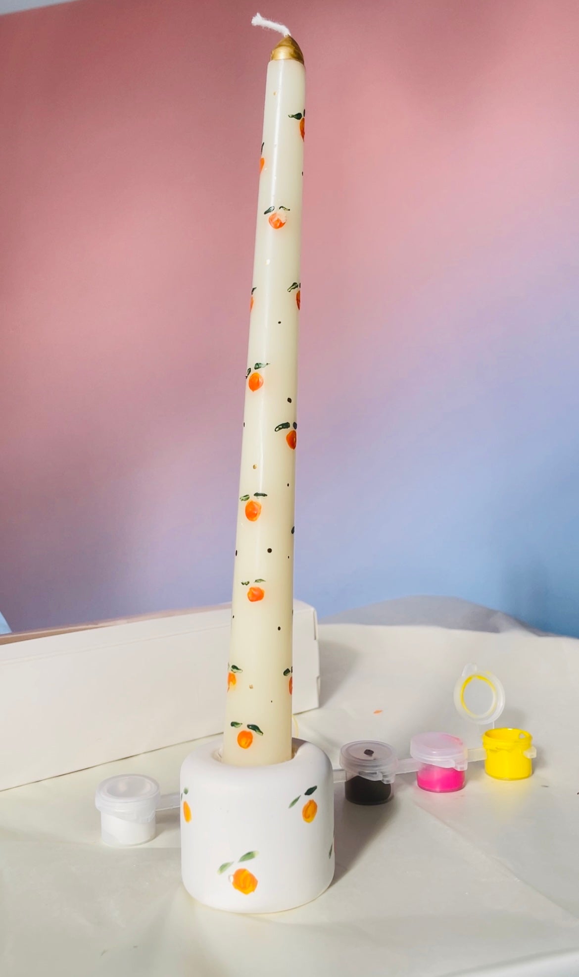 PAINT YOUR OWN CANDLE & HOLDER KIT