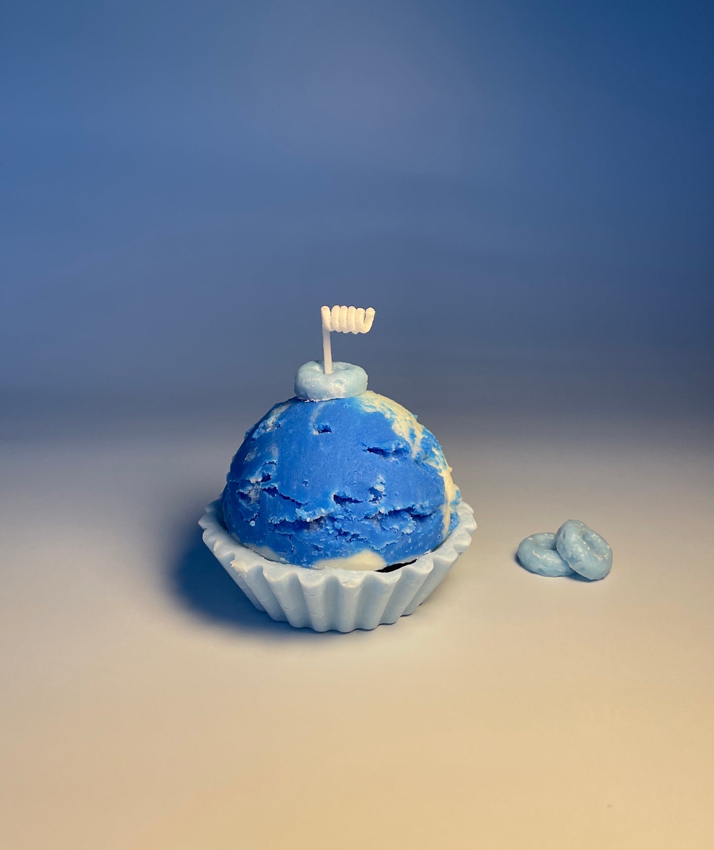 Muffin&Ice cream Candle (3 pieces)