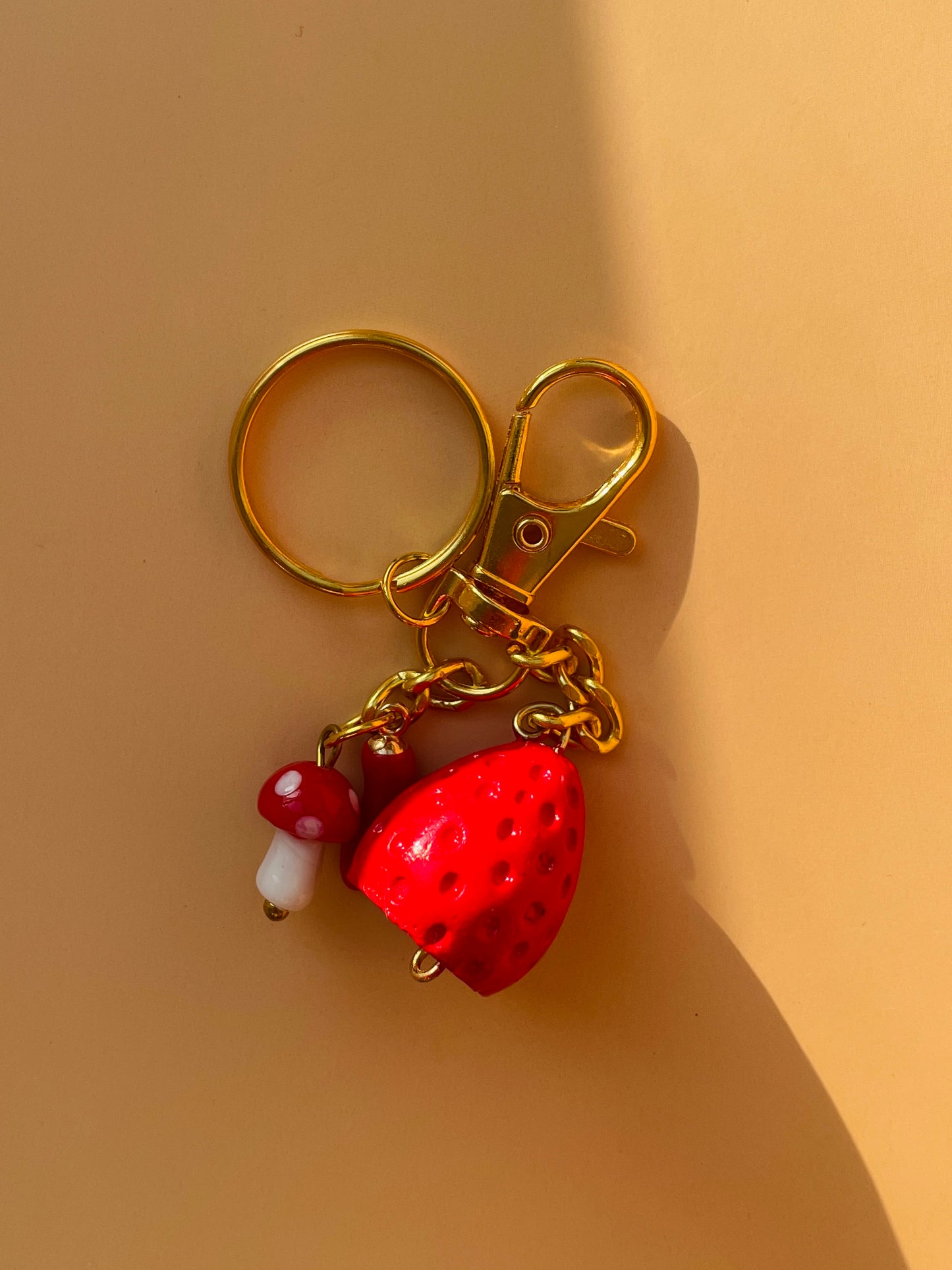 Strawberry Keyring&Bag charm