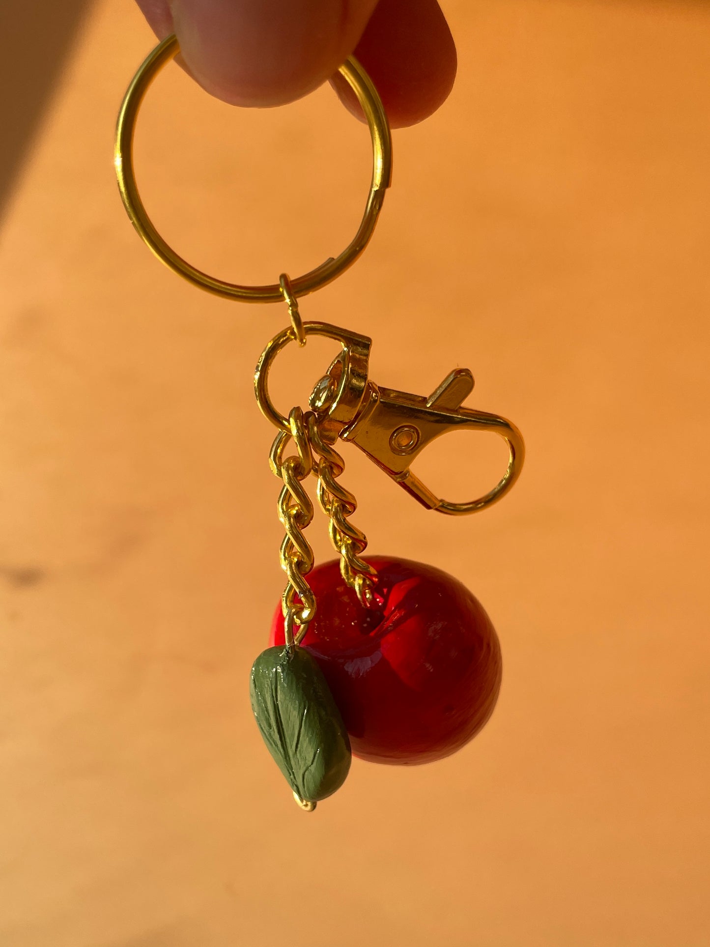 Cherry Keyring / Bag Charm