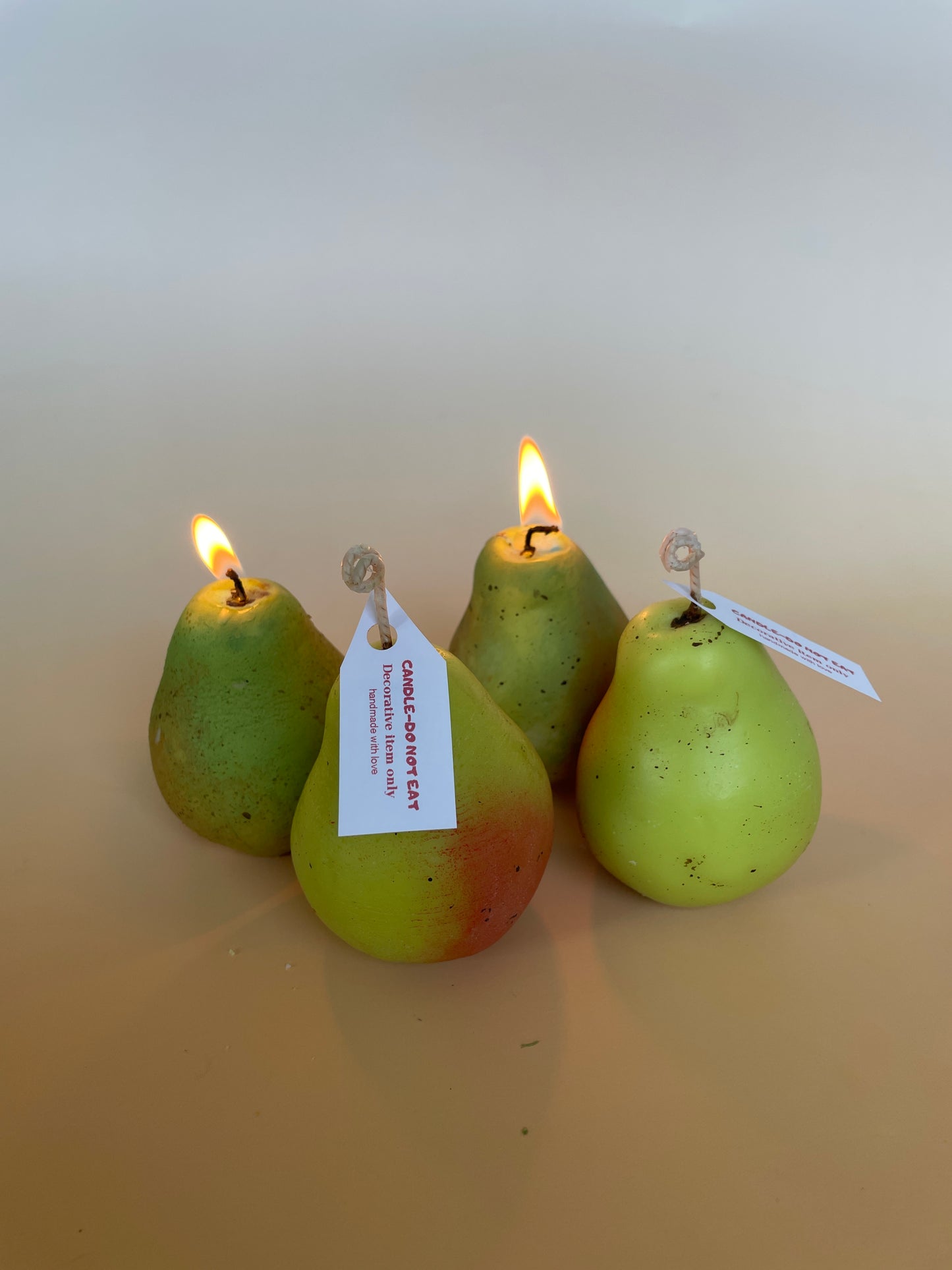 Pear Candle – Handmade Realistic Decorative Candle