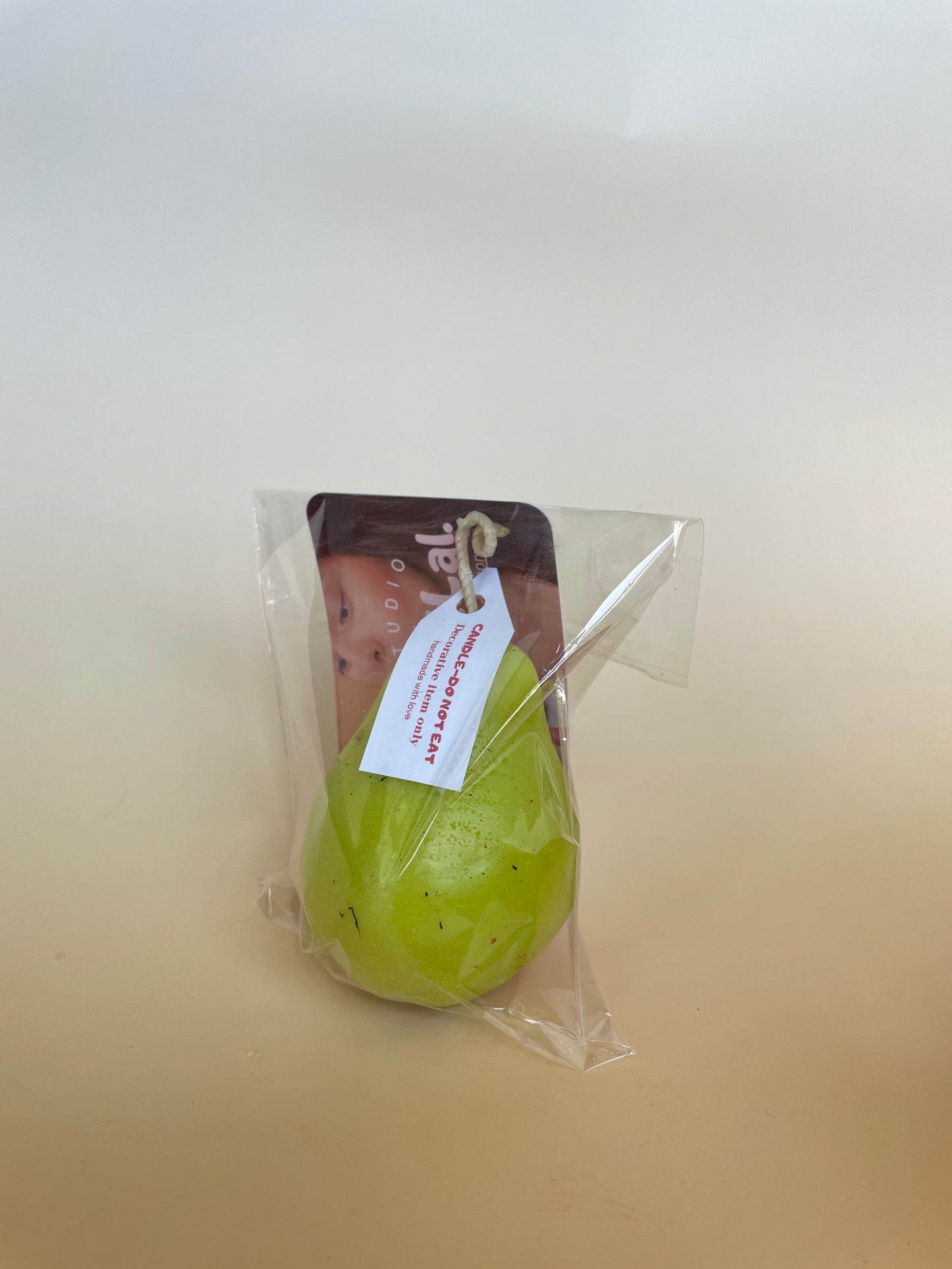 Pear Candle – Handmade Realistic Decorative Candle