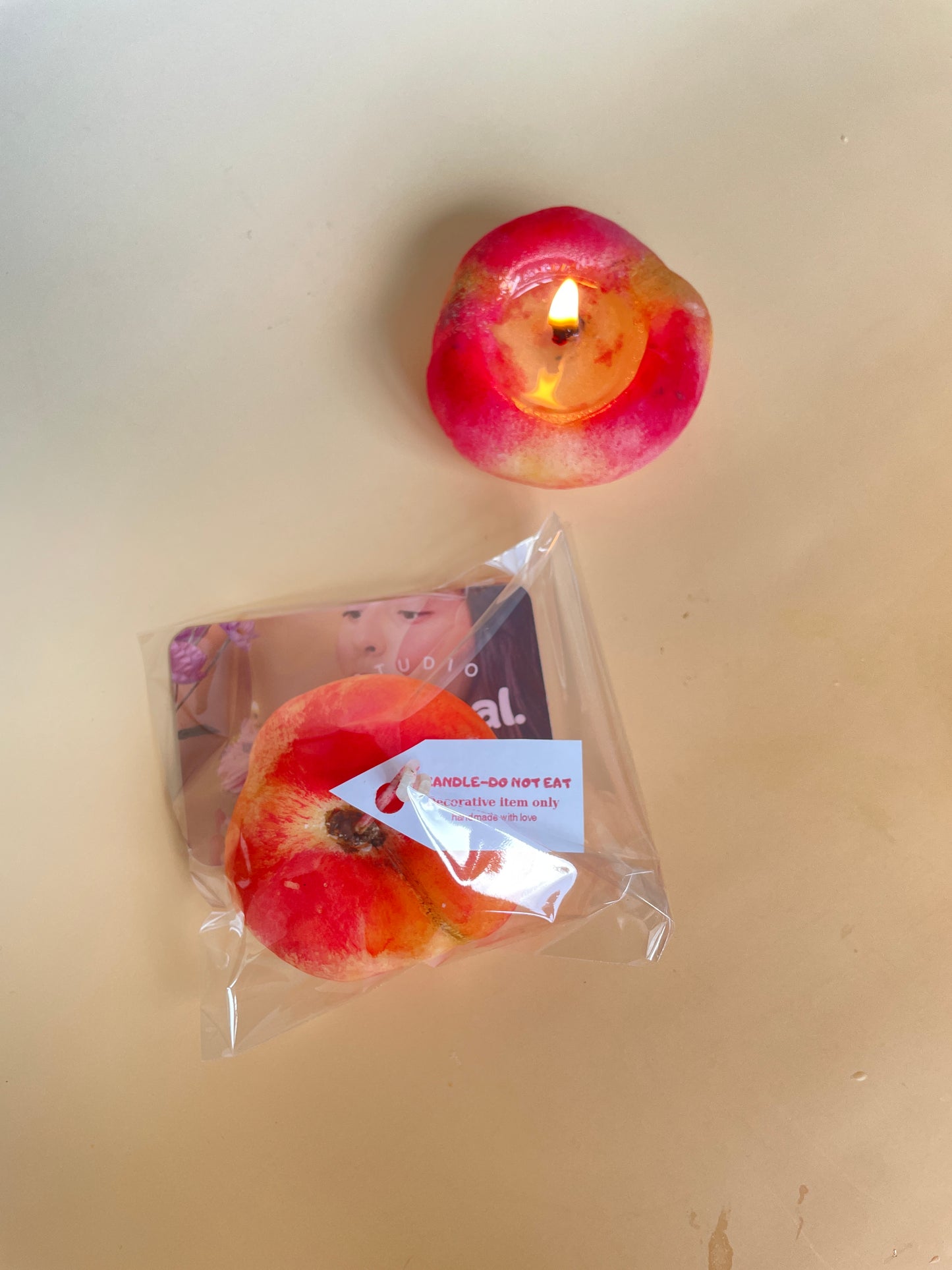Peach Candle