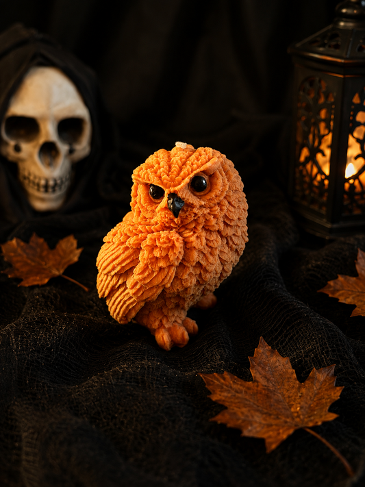 Owl Candle