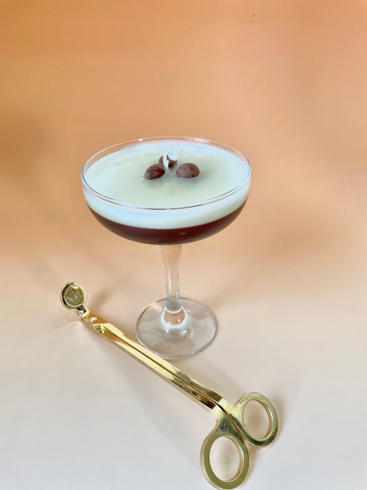 Espresso Martini Candle Realistic