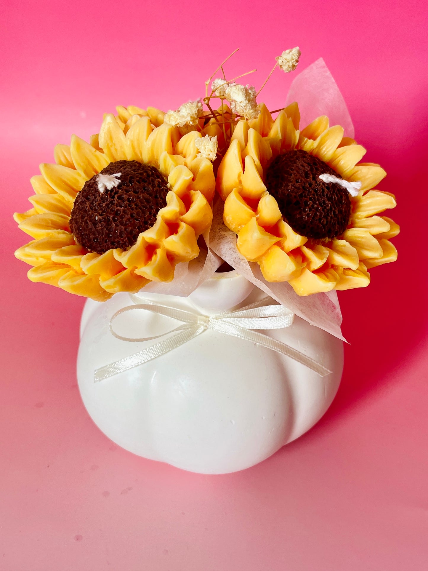 SUNFLOWER BOUQUET CANDLE