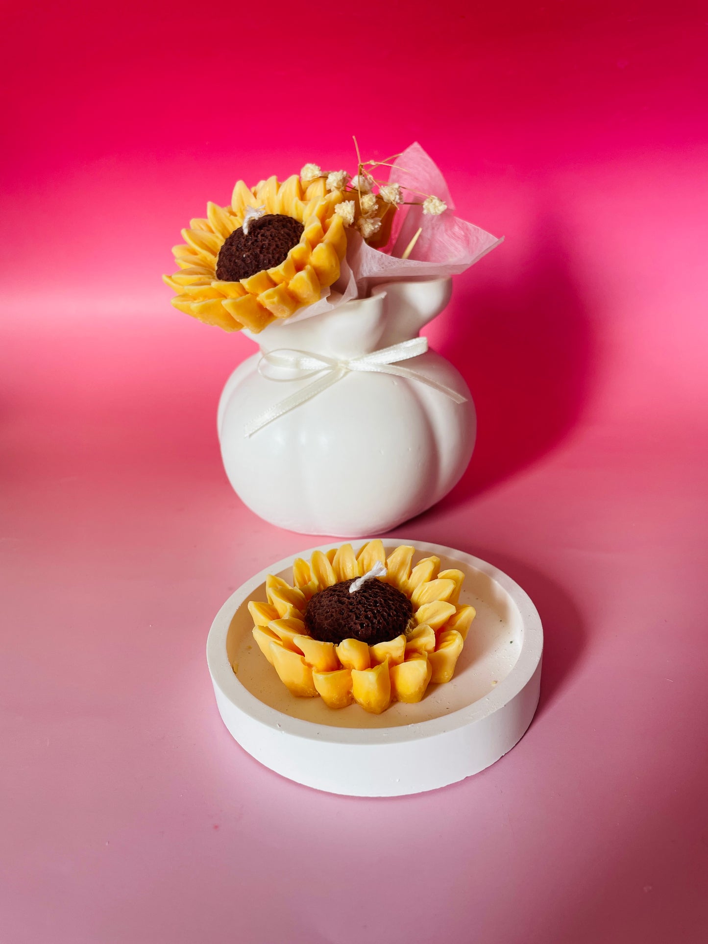 SUNFLOWER BOUQUET CANDLE