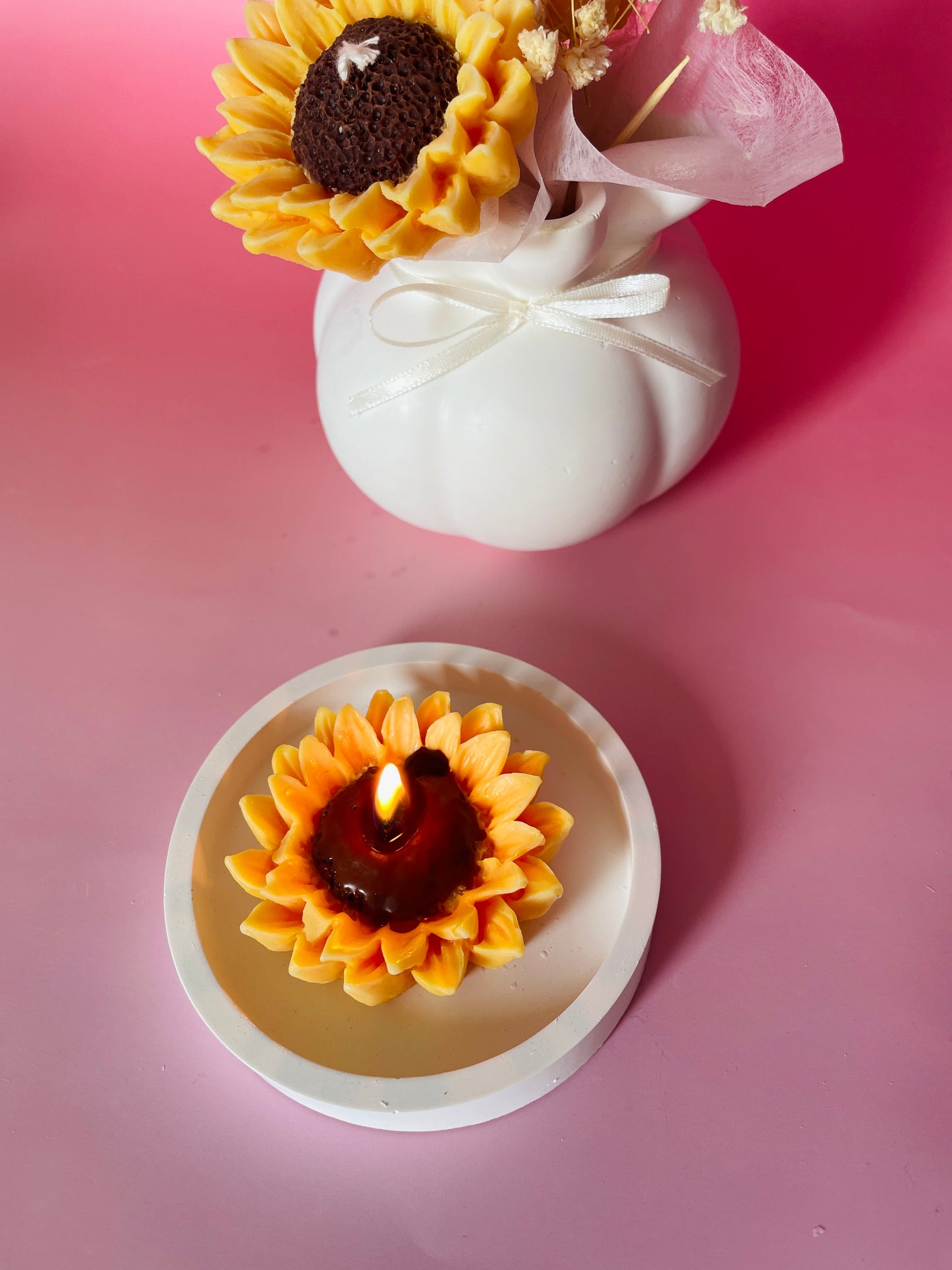 SUNFLOWER BOUQUET CANDLE