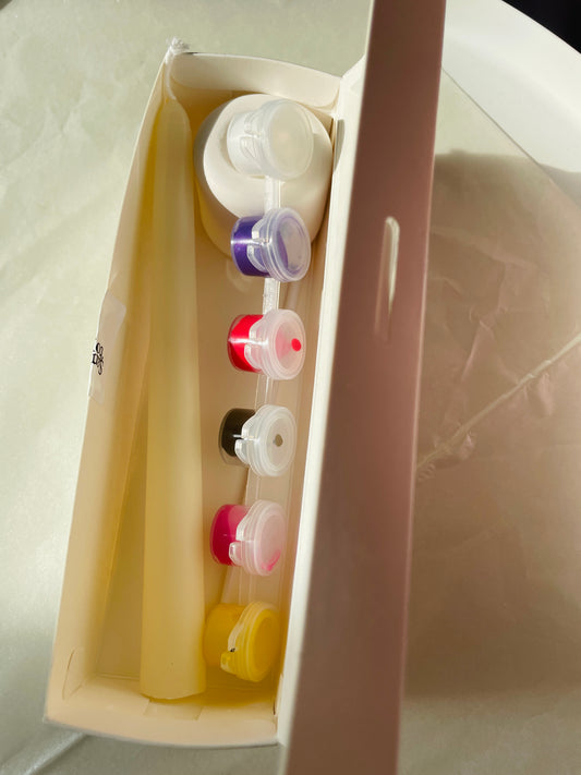 PAINT YOUR OWN CANDLE & HOLDER KIT