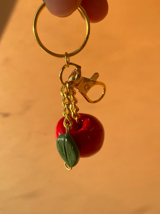Cherry Keyring / Bag Charm