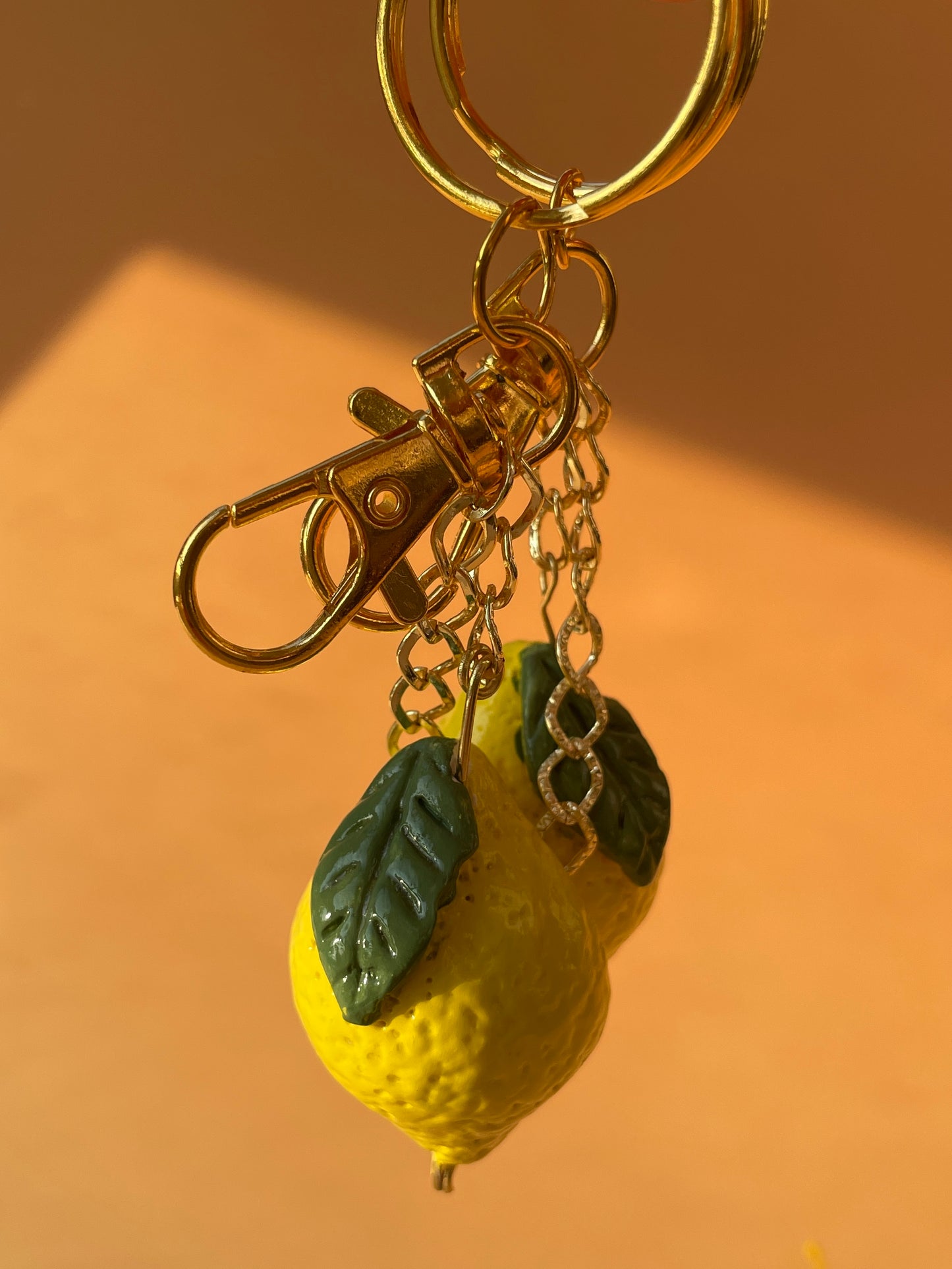Lemon Keyring / Bag Charm