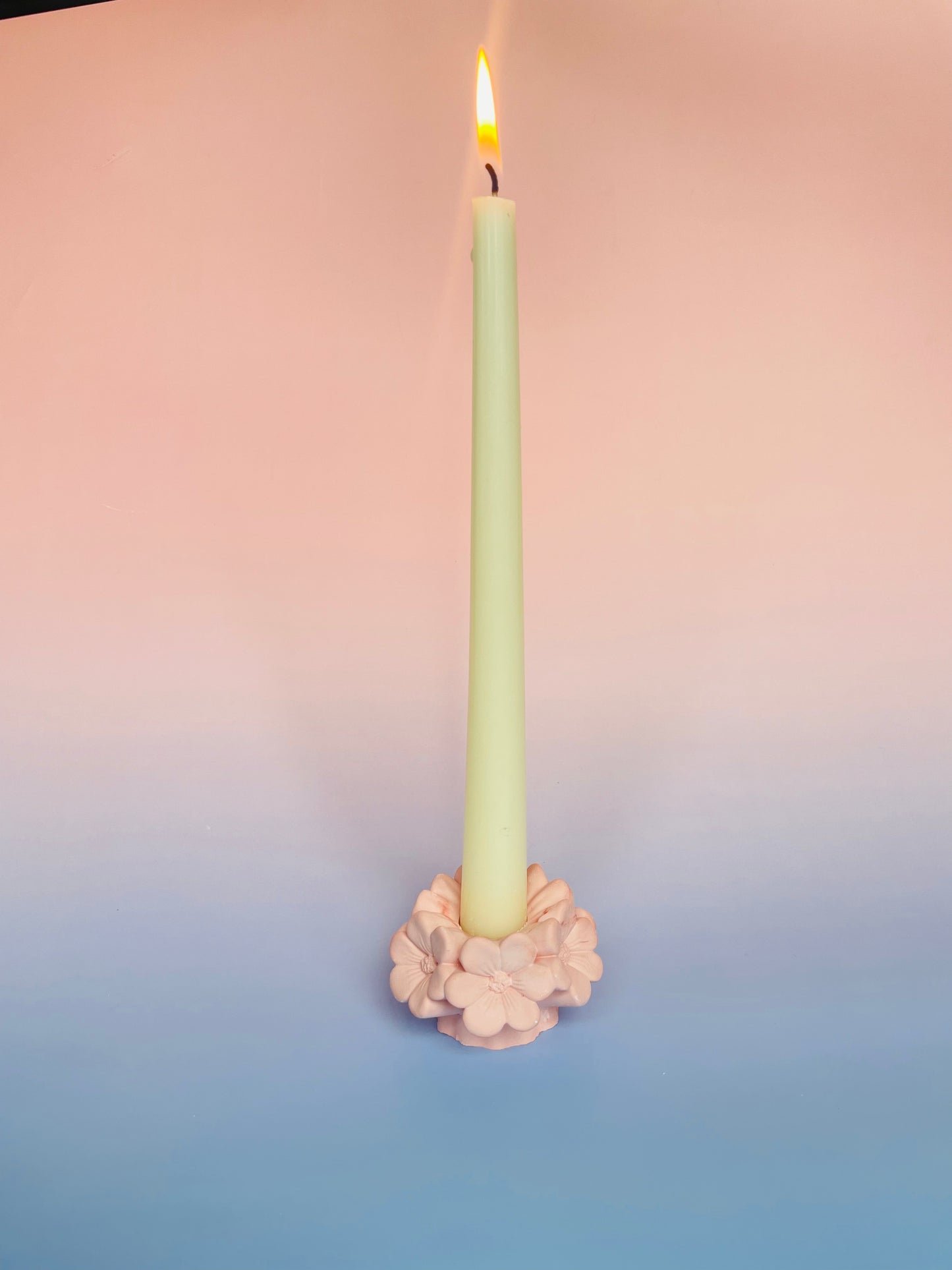 CANDLE FLORAL HOLDER