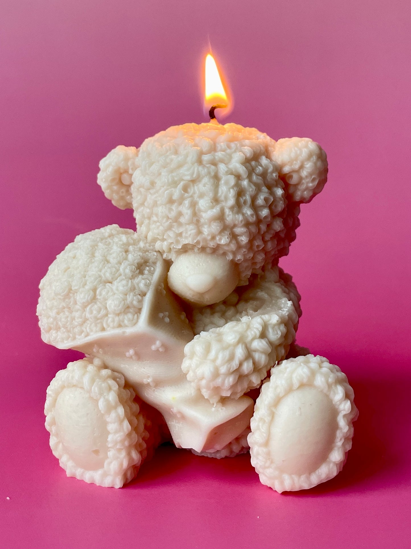 Teddy Bear Candle