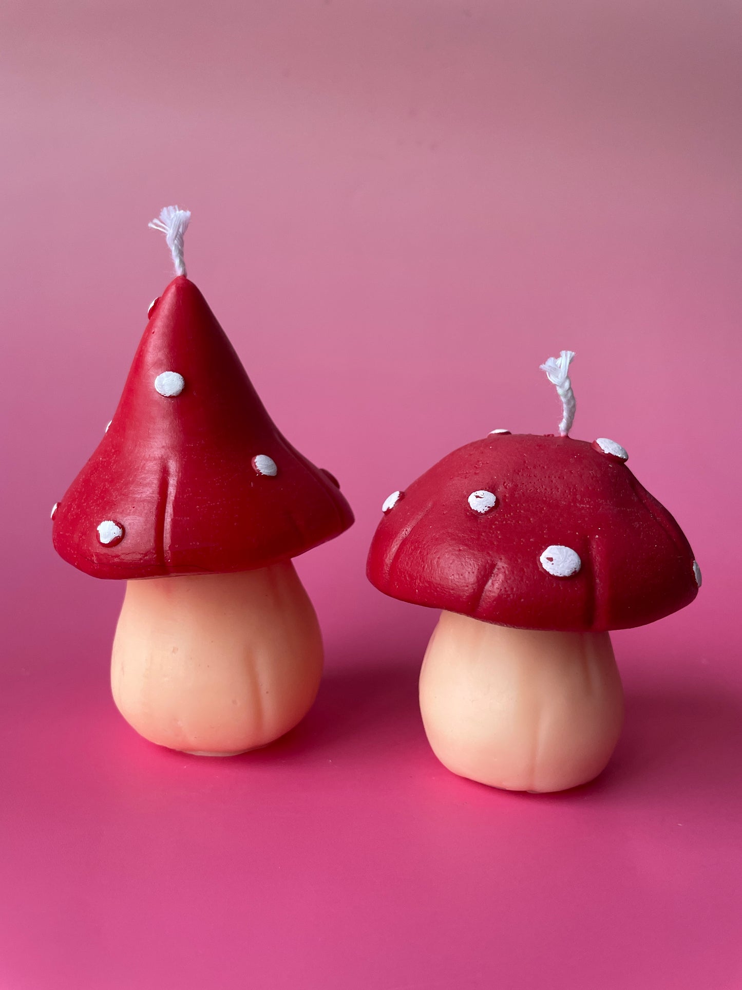 2pcs Mushrom Candle